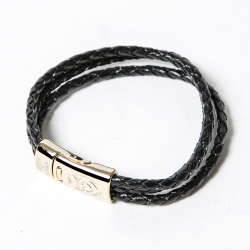 (PRICE DOWN) GILLES & LOEWS Bracelet Marseille Black