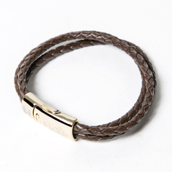 (PRICE DOWN) GILLES & LOEWS Bracelet Marseille Brown