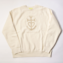 GILLES & LOEWS Sweat Crew Ivory GILLES & LOEWS