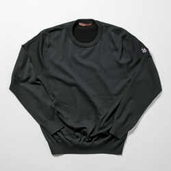 GILLES & LOEWS Unisex Crew Sweater Black
