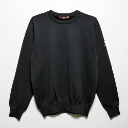 GILLES & LOEWS Unisex Crew Sweater Black