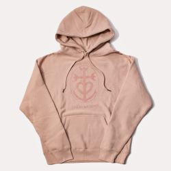 GILLES & LOEWS Sweat Hoodie Mauve Pink GILLES & LOEWS
