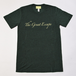GILLES & LOEWS T-shirt Dark Green The Great Escape