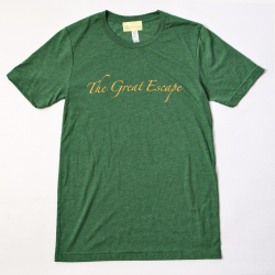 GILLES & LOEWS T-shirt Green The Great Escape