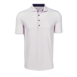 GREYSON Men's Polo 男性用半袖ポロ Saranac White/Pink ホワイト/ピンク