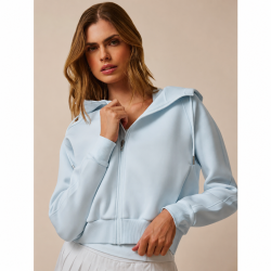 GREYSON Women's Full Zip Hoodie フルジップ フーディー Kristina MIneral Mist ミントブルー