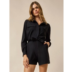 GREYSON Women's Short Jump Suit Evren Midnight Sky ネイビー