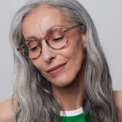 IZIPISI Reading Glasses D Blue Tortoise