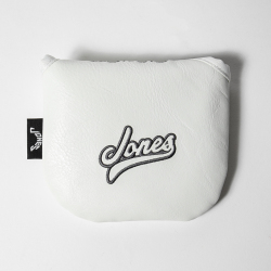 JONES Mallet Putter Cover マレットパターカバー GILLES & LOEWS ジル＆ロウズ White ホワイト