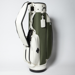 JONES RIDER Olive Ripstop ゴルフキャディバッグ 9インチ　軽量リップストップ素材　全体