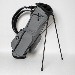 JONES Rover Stand Bag Charcoal ゴルフスタンドバッグ 8インチ 軽量リップストップ　足出し