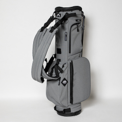 JONES Rover Stand Bag Charcoal ゴルフスタンドバッグ 8インチ 軽量リップストップ　全体　