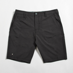 LINKSOUL Men's Shorts Boardwalker Chino Black