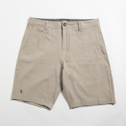 LINKSOUL Men's Shorts Boardwalker Chino Khaki