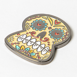 Matchstick Golf Ball Marker Sugar Skull Lanza