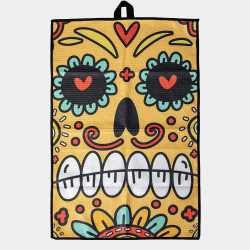 Matchstick Golf Towel Sugar Skull Lanza