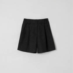 OTTGIPSA Women's Wool Shorts Charcoal