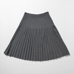 OTTGIPSA Women's Pleated Skirt Heather Grey