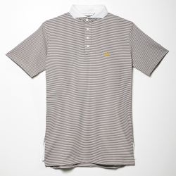 Public Drip パブリックドリップ Men's Athlete Polo ポロ Stripe Navy/Crem ネイビー/クリーム