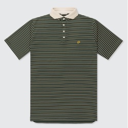 Public Drip パブリックドリップ Men's Athlete Polo ポロ Stripe Pine Grove/Honey Gold グリーン/ゴールド
