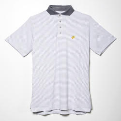 Public Drip パブリックドリップ Men's Athlete Polo ポロ Stripe Storm/White グレー/ホワイト