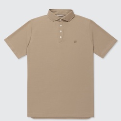 Public Drip パブリックドリップ Men's Waffle Knit Polo ワッフル ニット ポロ Driftwood ベージュ