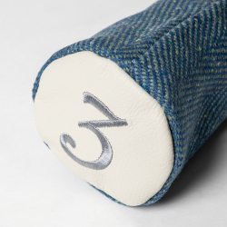 SEAMUS Fairway Wood Cover 3 Pacific Herringbone White Leather