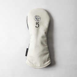 SEAMUS FW Cover 5 Flat White Leather/Grey Waxed Canvas