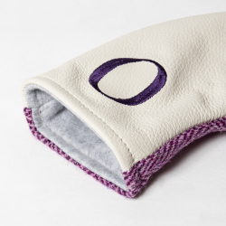 SEAMUS Hybrid Cover O Pink Harris Tweed/White Leather