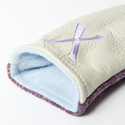 SEAMUS Hybrid Cover X Lavender Check/White Leather