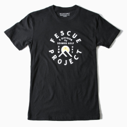 (PRICE DOWN) SEAMUS T-shirt　Black FESCUE PROJECT