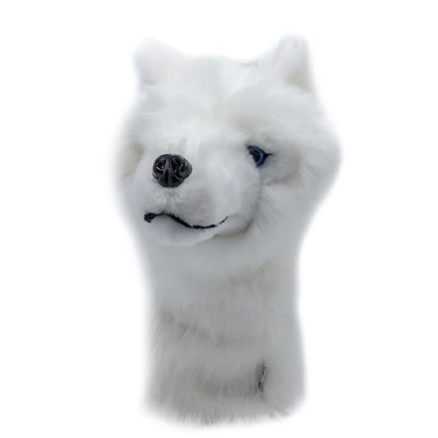 greyson ウルフヘッドカバー　ゴルフ　グレー GREYSON（グレイソン） Wolf （ウルフ）Headcover（ヘッドカバー