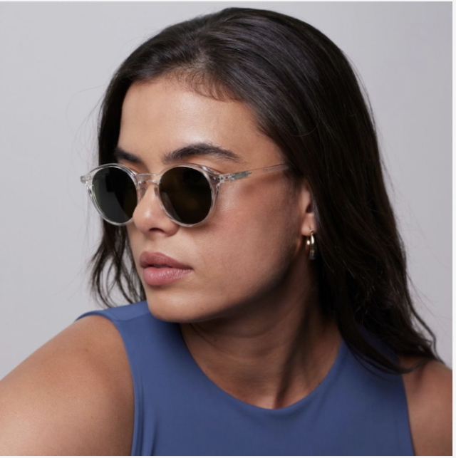 IZIPISI（イジピジ） Polarized Sunglasses（偏光サングラス） D Crystal