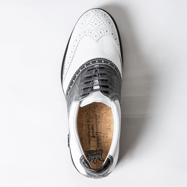 LAMBDA (ラムダ）- Men's（メンズ）- PAVIA(パビア）- White / Grey(白