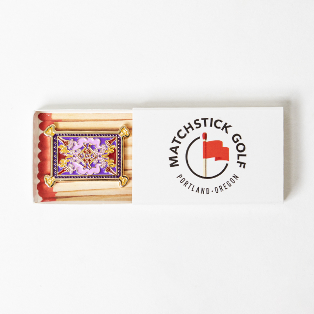 マッチスティックゴルフ　スカル　ゴルフマーカー Matchstick Golf （マッチスティックゴルフ）Ball Marker