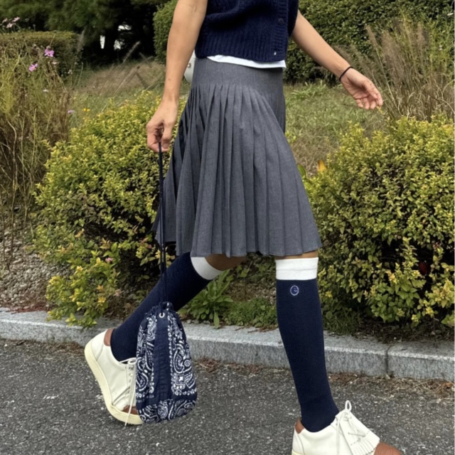 PLEATS PLEASE グレー プリーツ　スカート PLEATS PLEASE グレー プリーツスカート イッセイミヤケ PLEATS