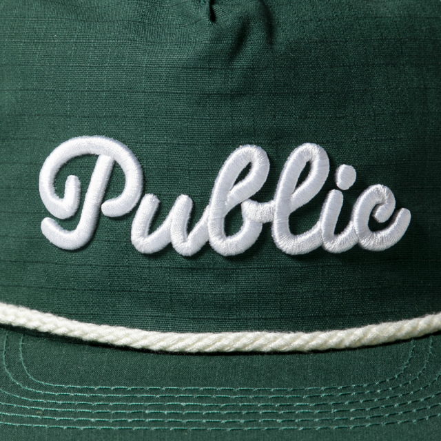 Club HAUS(クラブハウス)×Public drip(パブリックドリップ) Public Drip（パブリックドリップ） Rope Hat（ロープハット