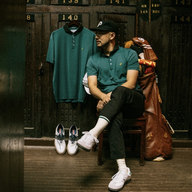 Public Drip（パブリックドリップ） Men's（メンズ） Striped Polo