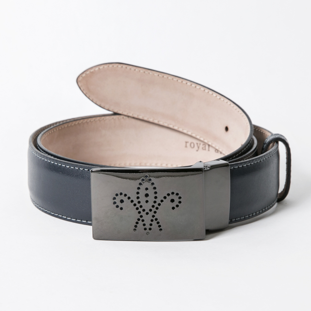  albartross ロイヤルアルバトロス レザー ベルト ネイビー サイズ 6 正規品 / 54496 ROYAL ALBARTROSS（ロイヤルアルバトロス） MEN'S（メンズ） Belt