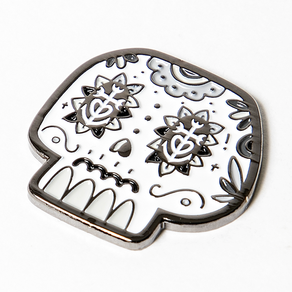 Matchstick Golf Ball Marker Sugar Skull GILLES & LOEWS