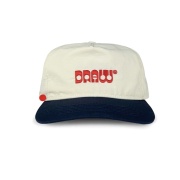 DRAW Cap キャップ Off White/Midnight Navy ホワイト/ネイビー