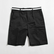 (PRICE DOWN) G/FORE Men's Club Stretch Short Black/White Tape
