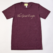 GILLES & LOEWS T-shirt Maroon The Great Escape