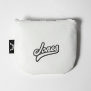 JONES Mallet Putter Cover マレットパターカバー GILLES & LOEWS ジル＆ロウズ White ホワイト