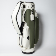 JONES RIDER Olive Ripstop ゴルフキャディバッグ 9インチ　軽量リップストップ素材　全体