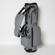 JONES Rover Stand Bag Charcoal ゴルフスタンドバッグ 8インチ 軽量リップストップ　全体　