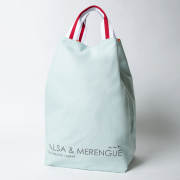 Knee Deep Long Tote Light Blue