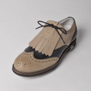 LAMBDA ラムダ Women's ウィメンズ TERNI テル二 Black/Beige Kilt ブラック/ベージュキルト