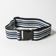 OTTGIPSA Stretch Rubber Belt Stripe Navy