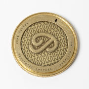 Public Drip パブリックドリップ Authentic Amateur Brass Marker ボールマーカー